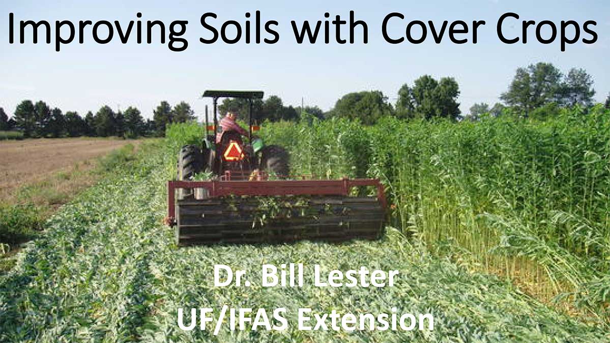 Improving Soils with Cover Crops Presentation Cover